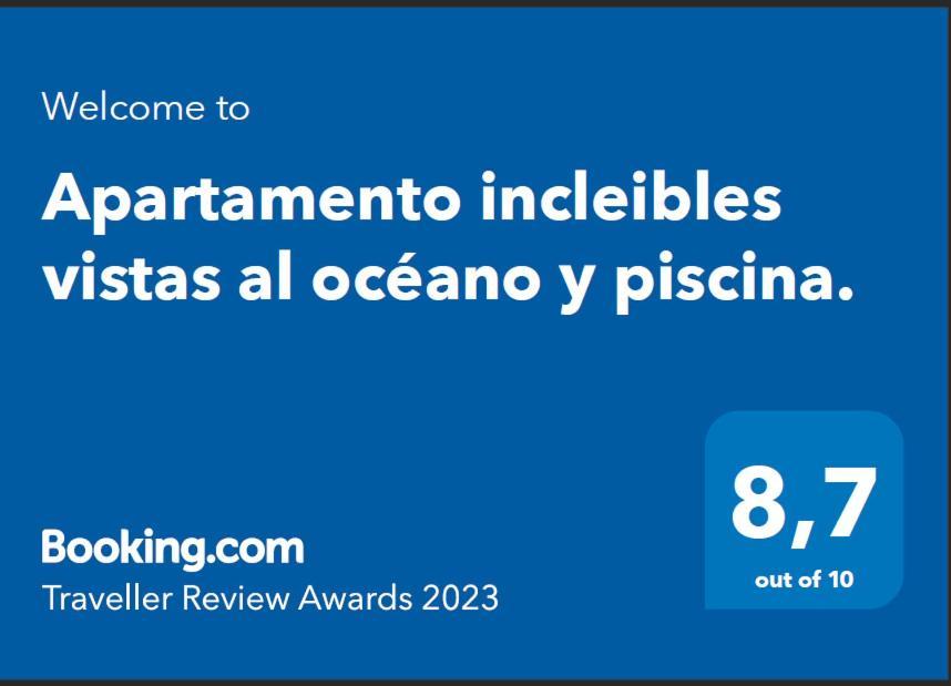 אקנטילדו דה לוס גיגנטס Apartamento Incleibles Vistas Al Oceano Y Piscina. מראה חיצוני תמונה